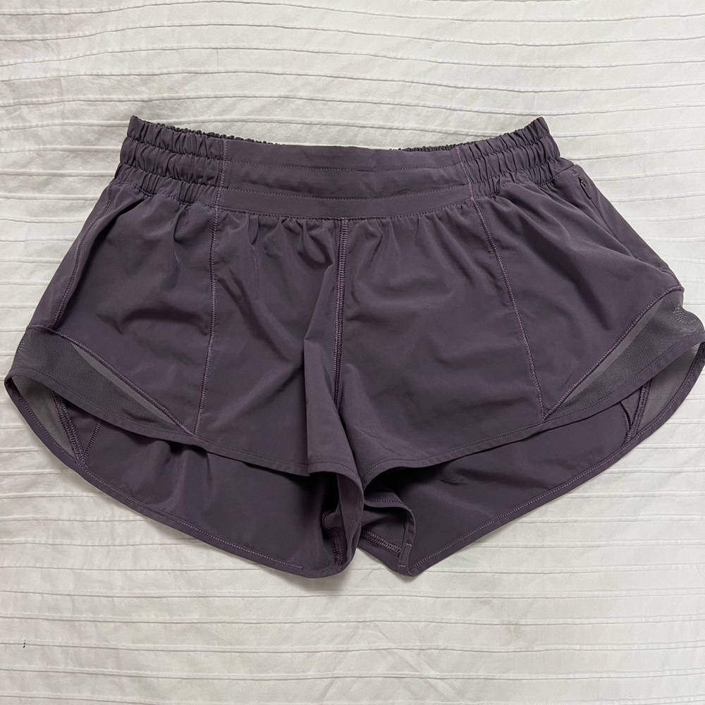Lululemon Hotty Hot Shorts 2.5” Graphite Purple